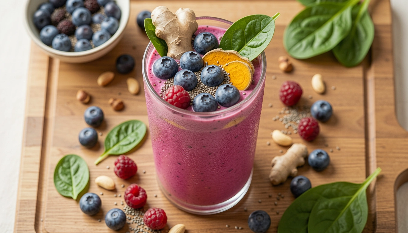 12 Powerful Anti Inflammatory Breakfast Smoothie Recipes