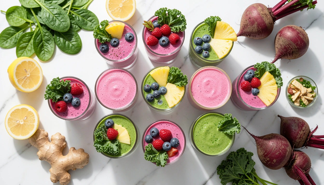 12 Cleansing Detox Breakfast Smoothie Recipes