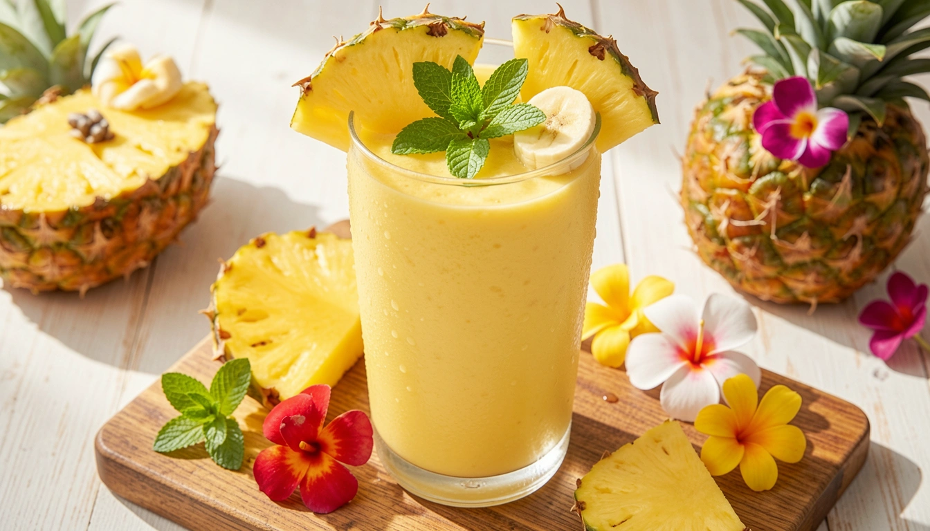 15 Sunny Pineapple Breakfast Smoothie Recipes