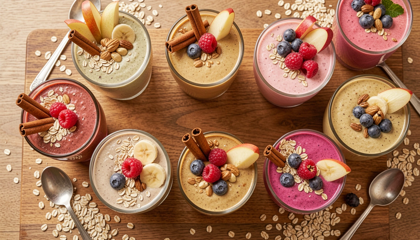 9 Comforting Porridge Breakfast Smoothie Recipes