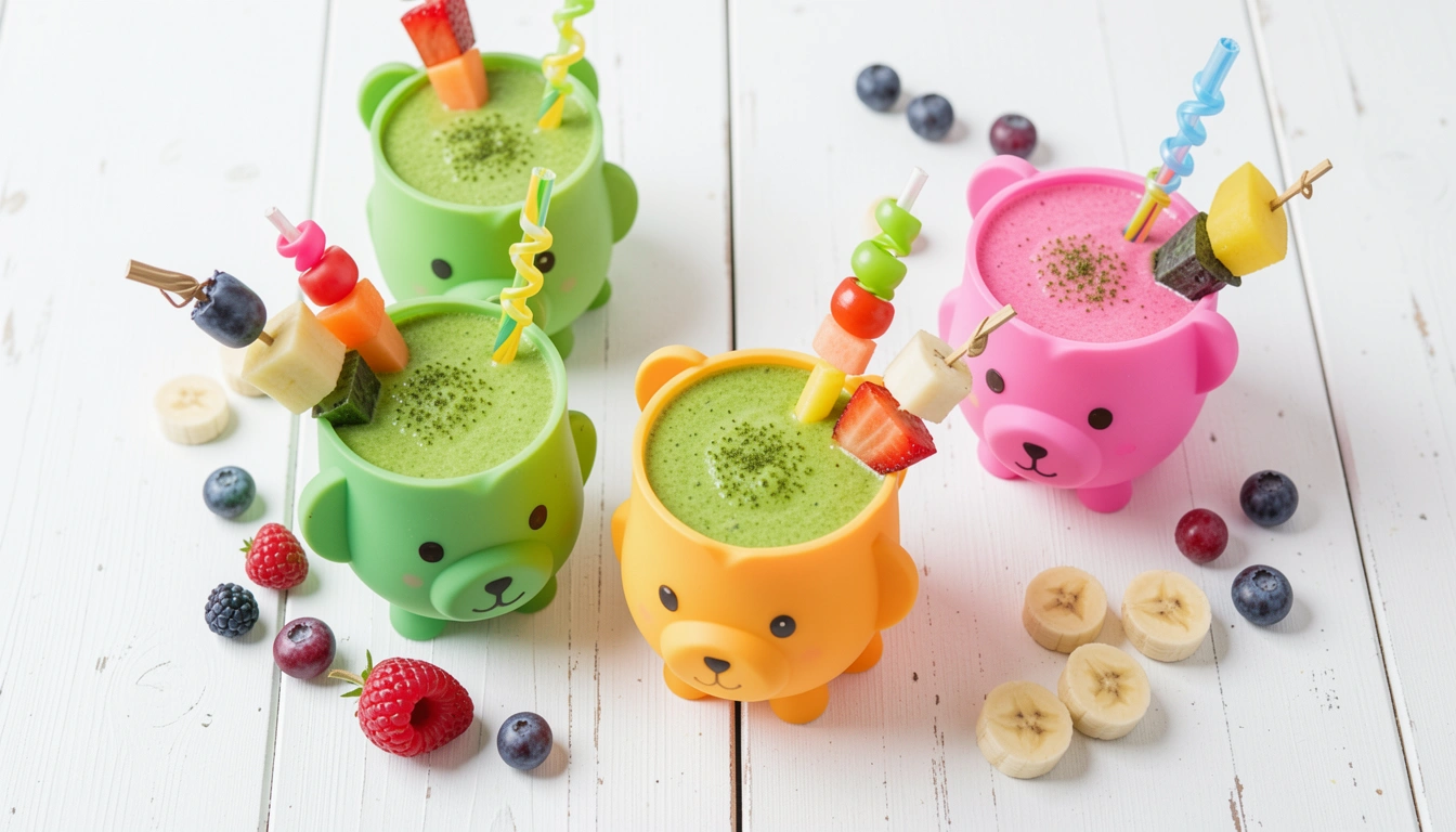 How To Serve Smoothies For Kids