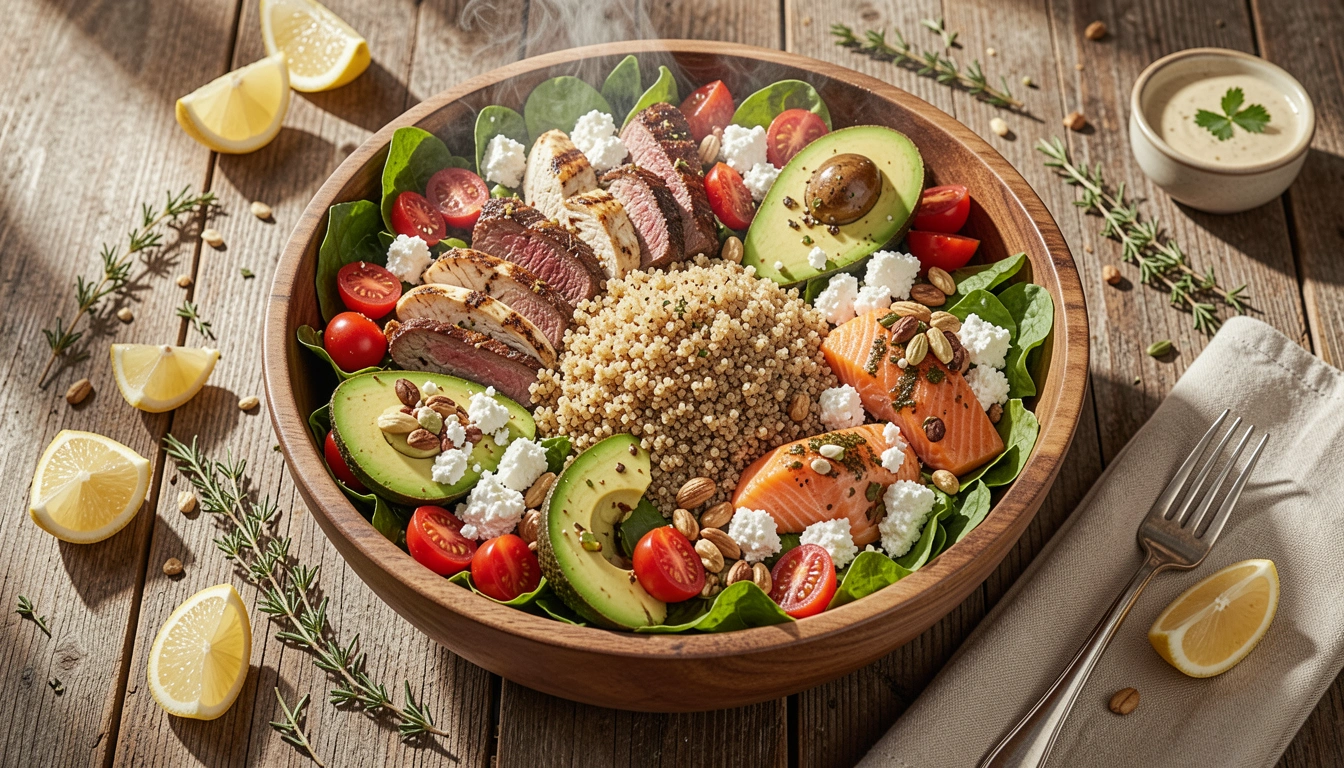 12 Hearty Big Dinner Salad Recipes