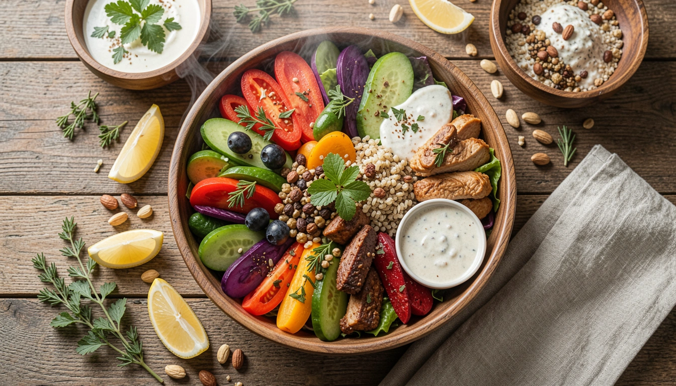 15 Colorful Dinner Salad Bowl Recipes