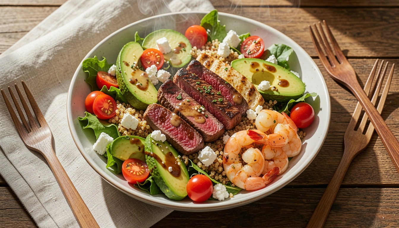 22 High Protein Dinner Salad Recipes