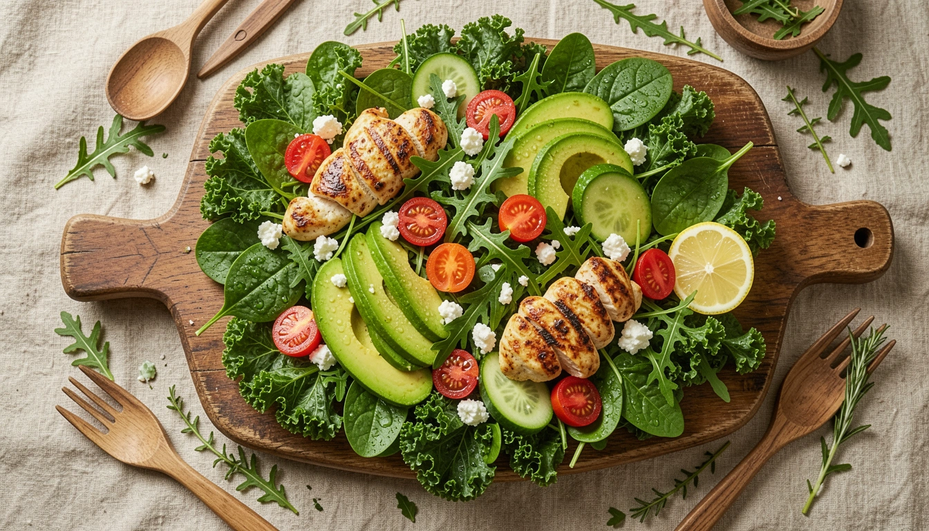 15 Vibrant Green Dinner Salad Recipes