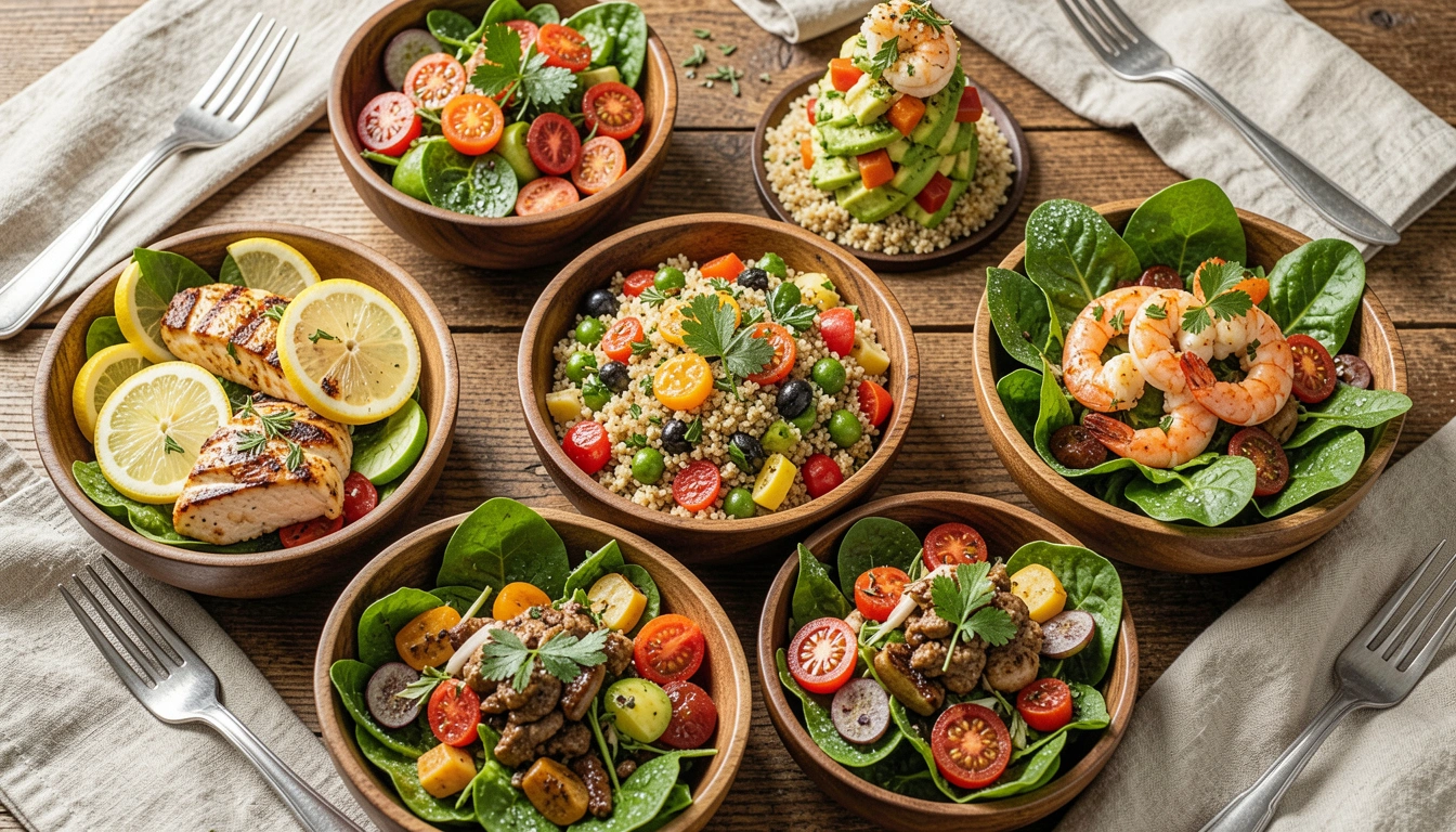 21 Low Calorie Dinner Salad Recipes