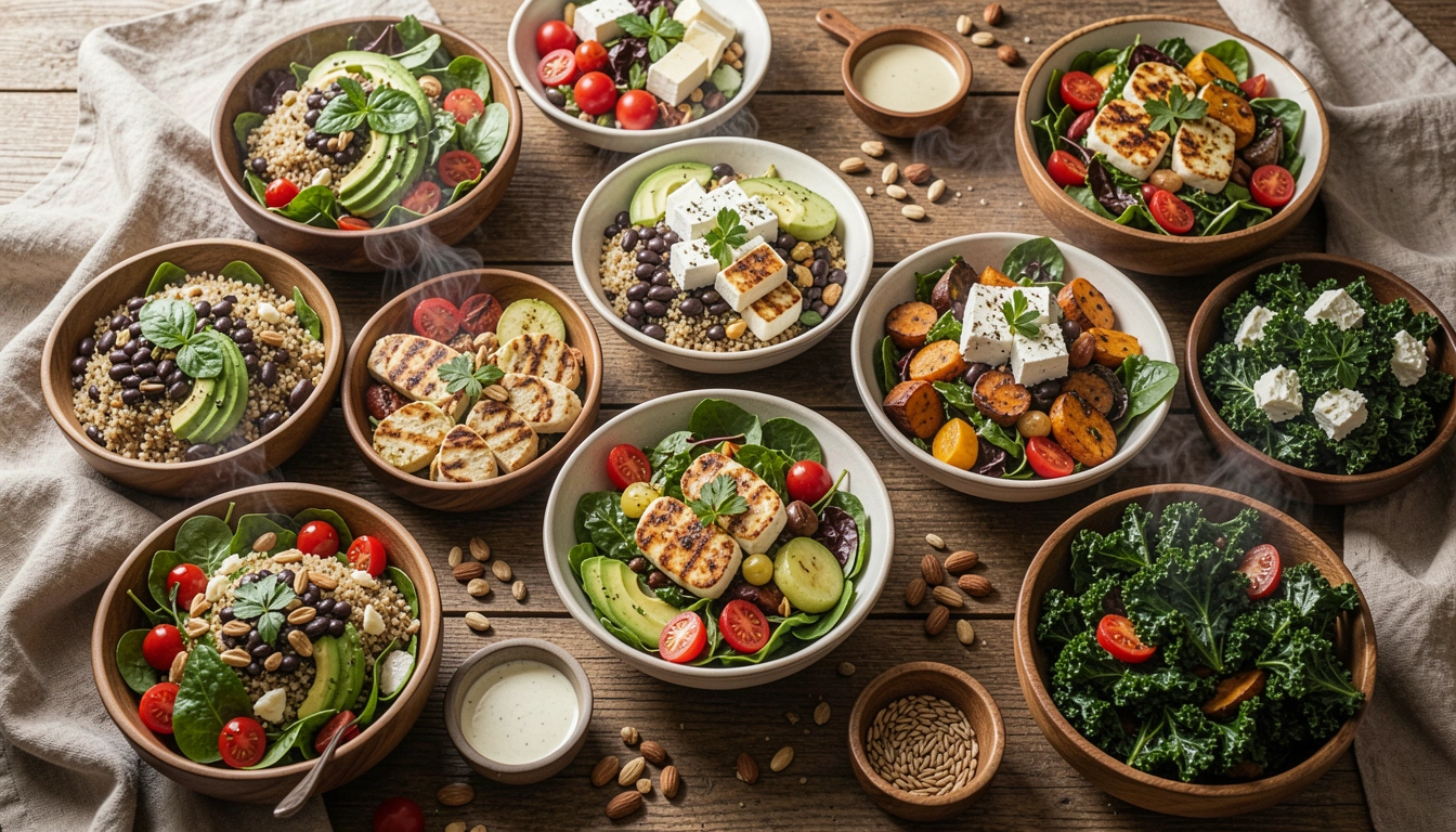 21 Vegetarian Dinner Salad Recipes