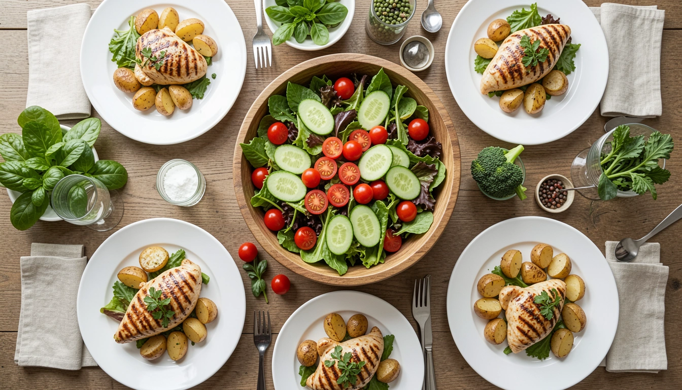 How To Serve Salad With Dinner