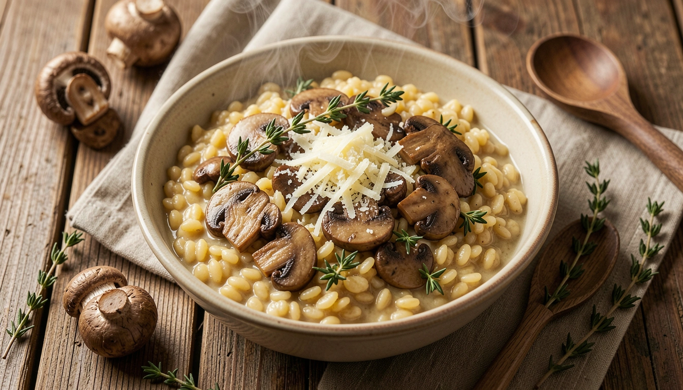 13 Savory Mushroom Orzo Dinner Recipes